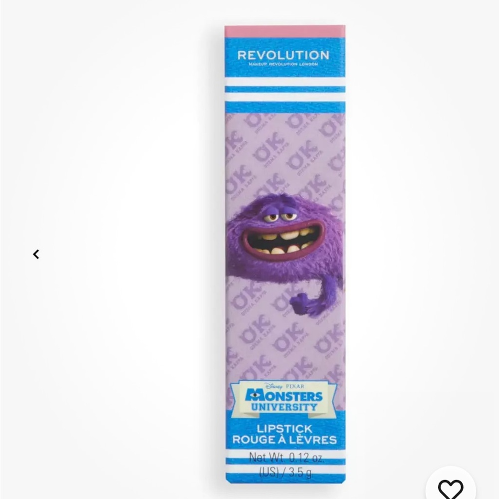 New Revolution x Monsters University ~ Lipstick Shade Art ~ Burgundy